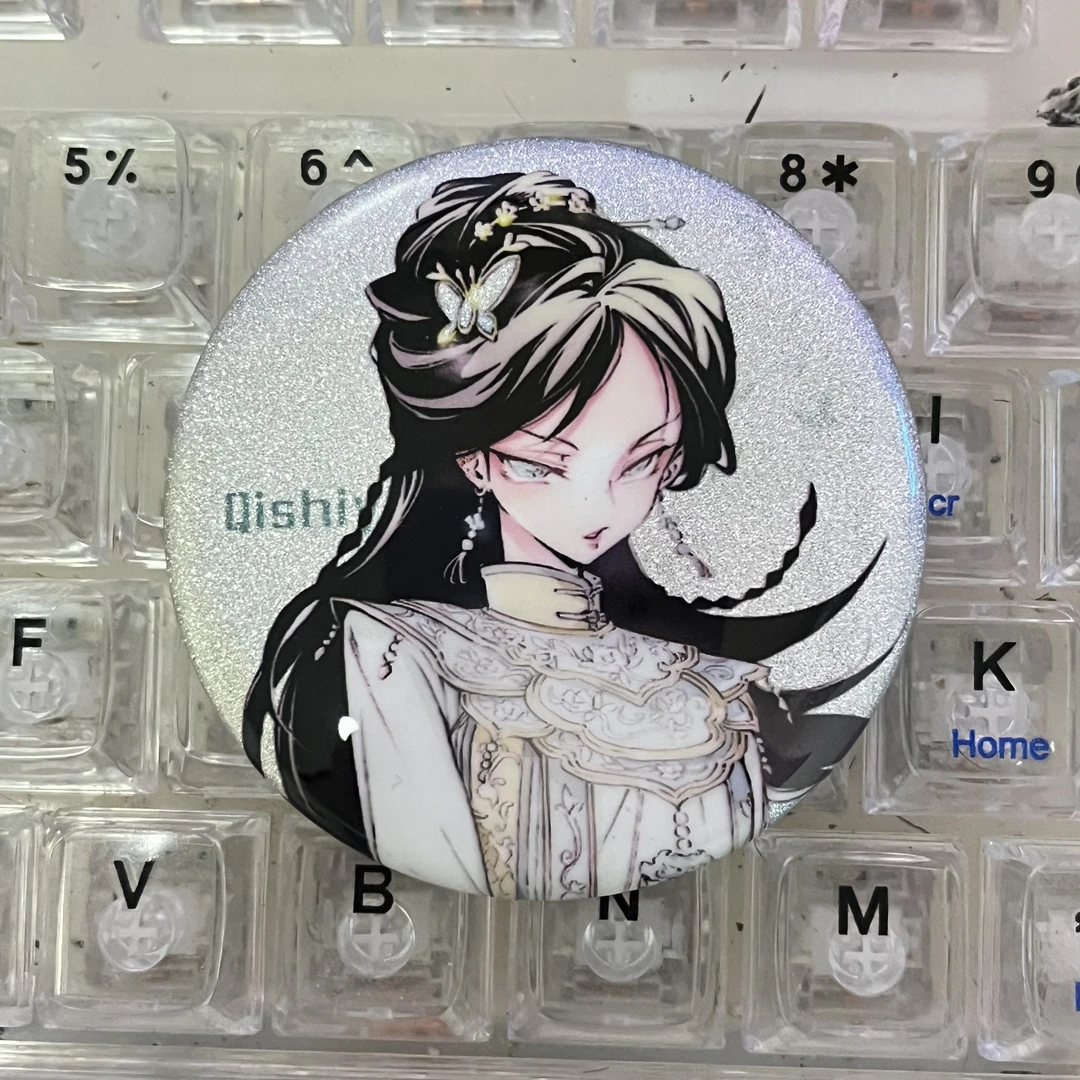 第五人格同人木偶师祭司古董商宿杰克喧嚣马口铁加厚徽章礼物