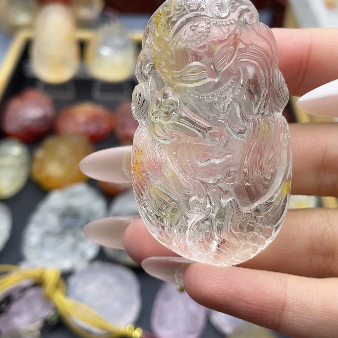 颈饰未镶嵌水晶天然