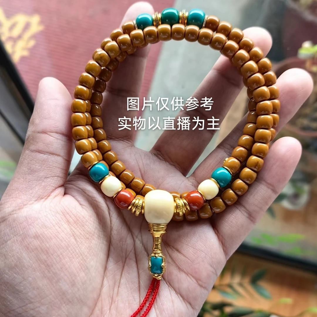 湖北十堰松配饰原DIY矿圆珠老型隔片散珠三通