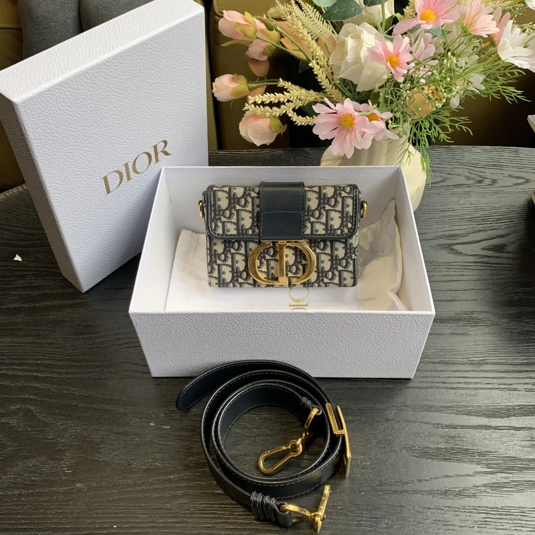95新 DIOR/迪奥 Dior 迪奥 mini 老花蒙田 盒子包/sp23113