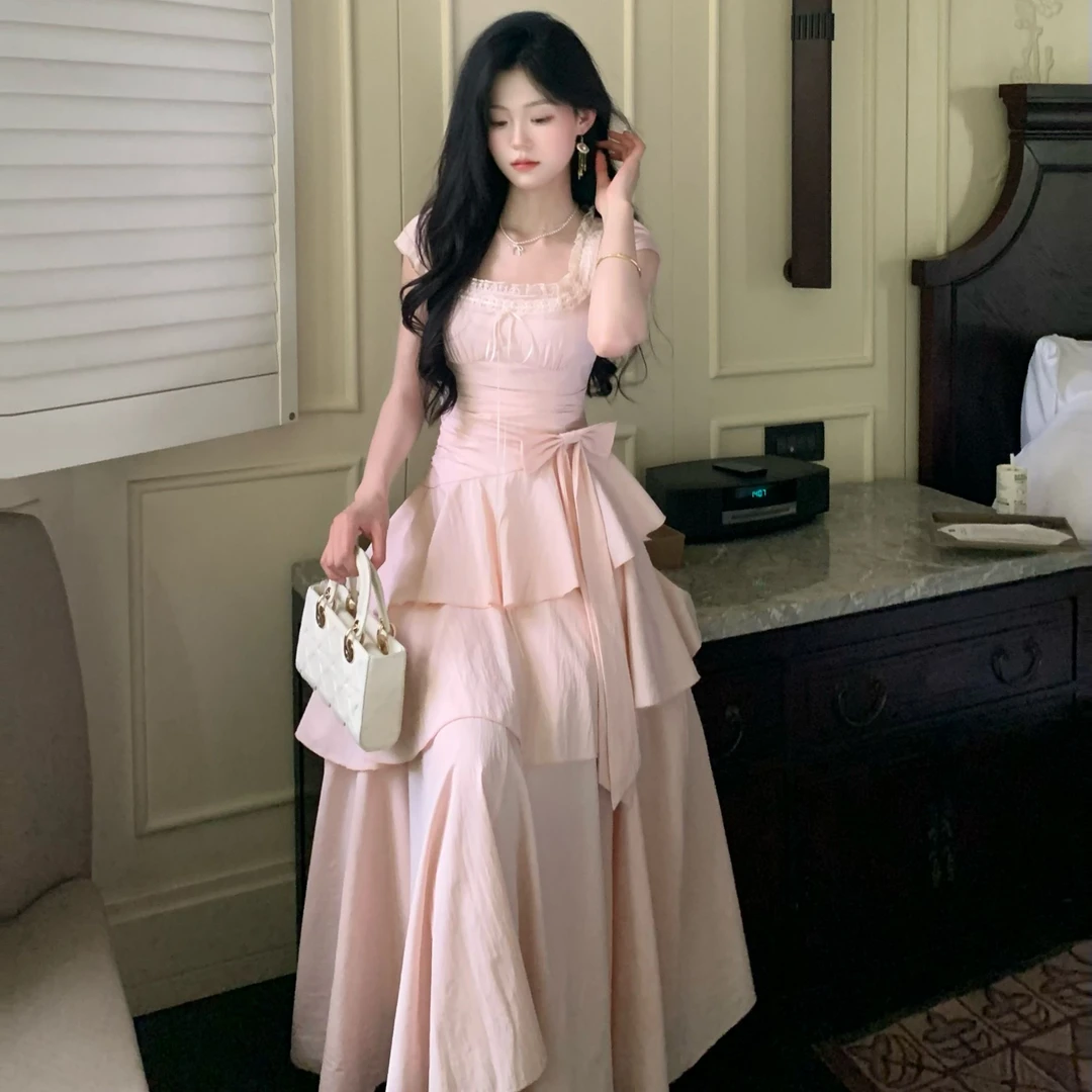 Blovelan云阶垂梦 茶歇法式浪漫不规则甜美公主蛋糕裙