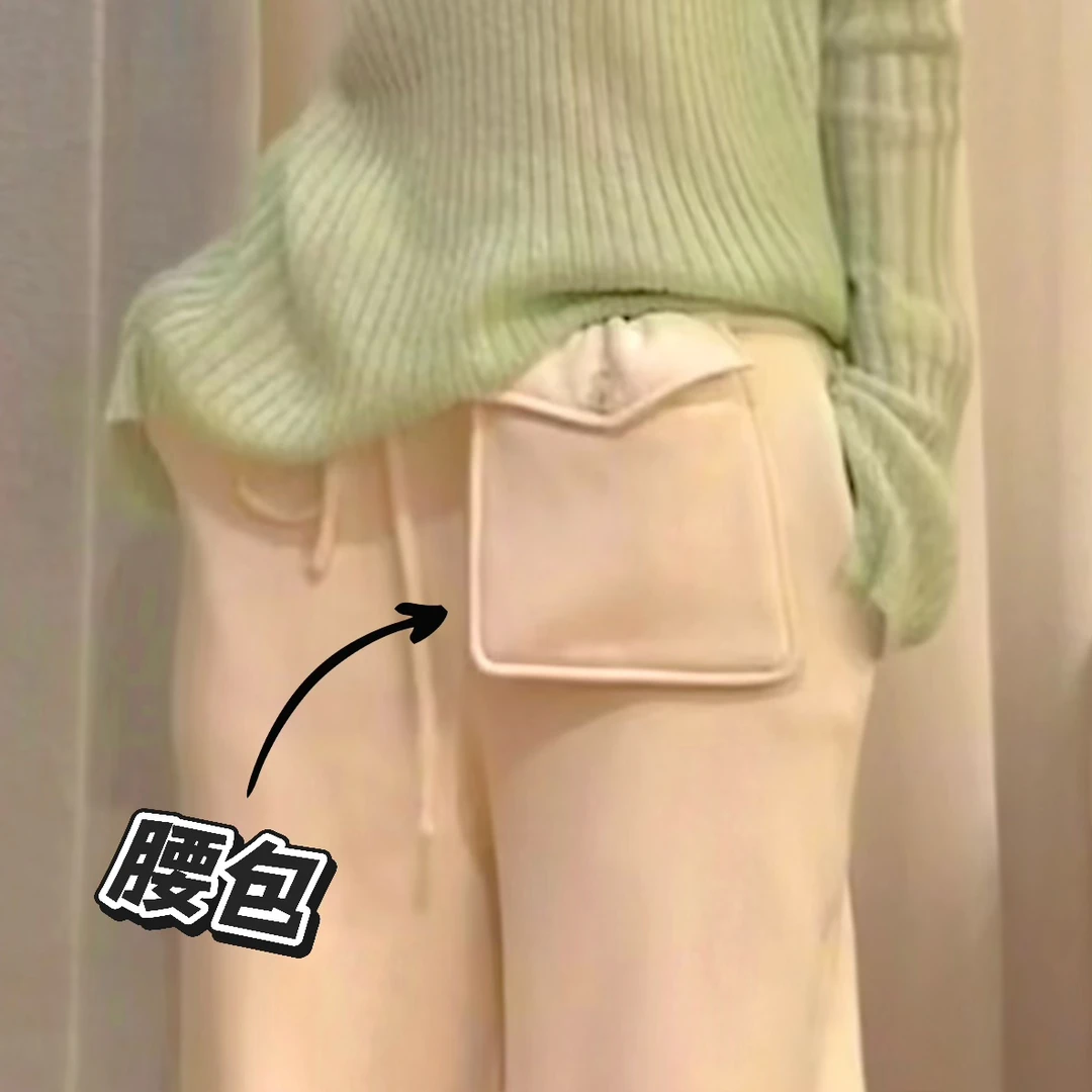 婉君【口袋腰包】百搭设计感纯色腰包LWJ25D4S3710