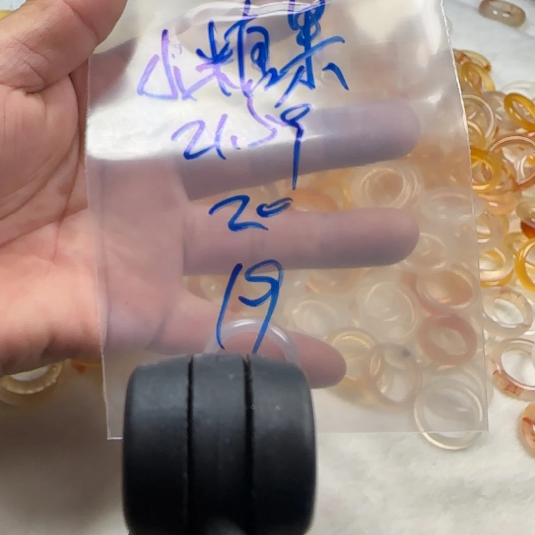 玛瑙/玉髓未镶嵌戒指