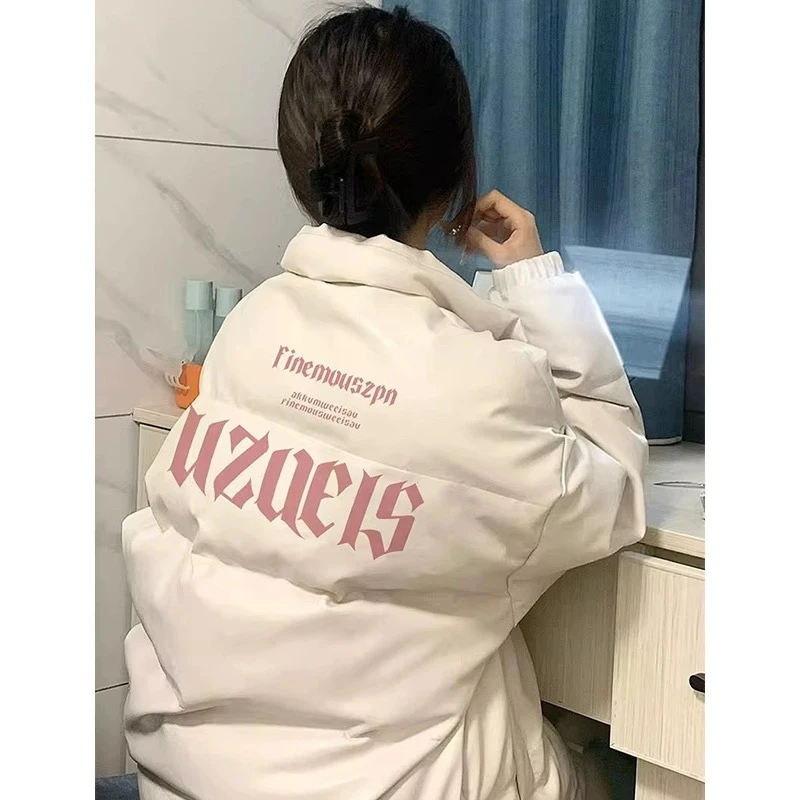 【直播间链接】棉服保暖秋冬季显瘦休闲百搭韩系宽松加绒加厚in港风