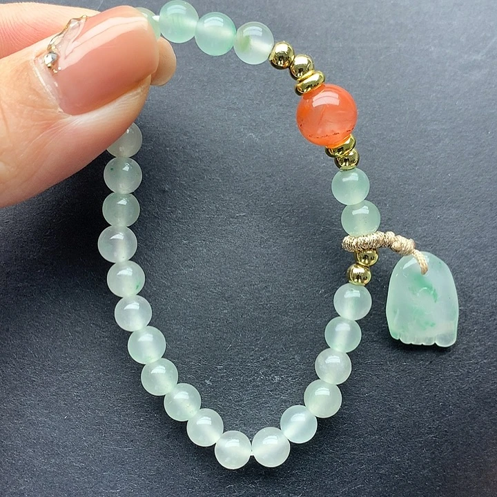 石英质玉未镶嵌手链