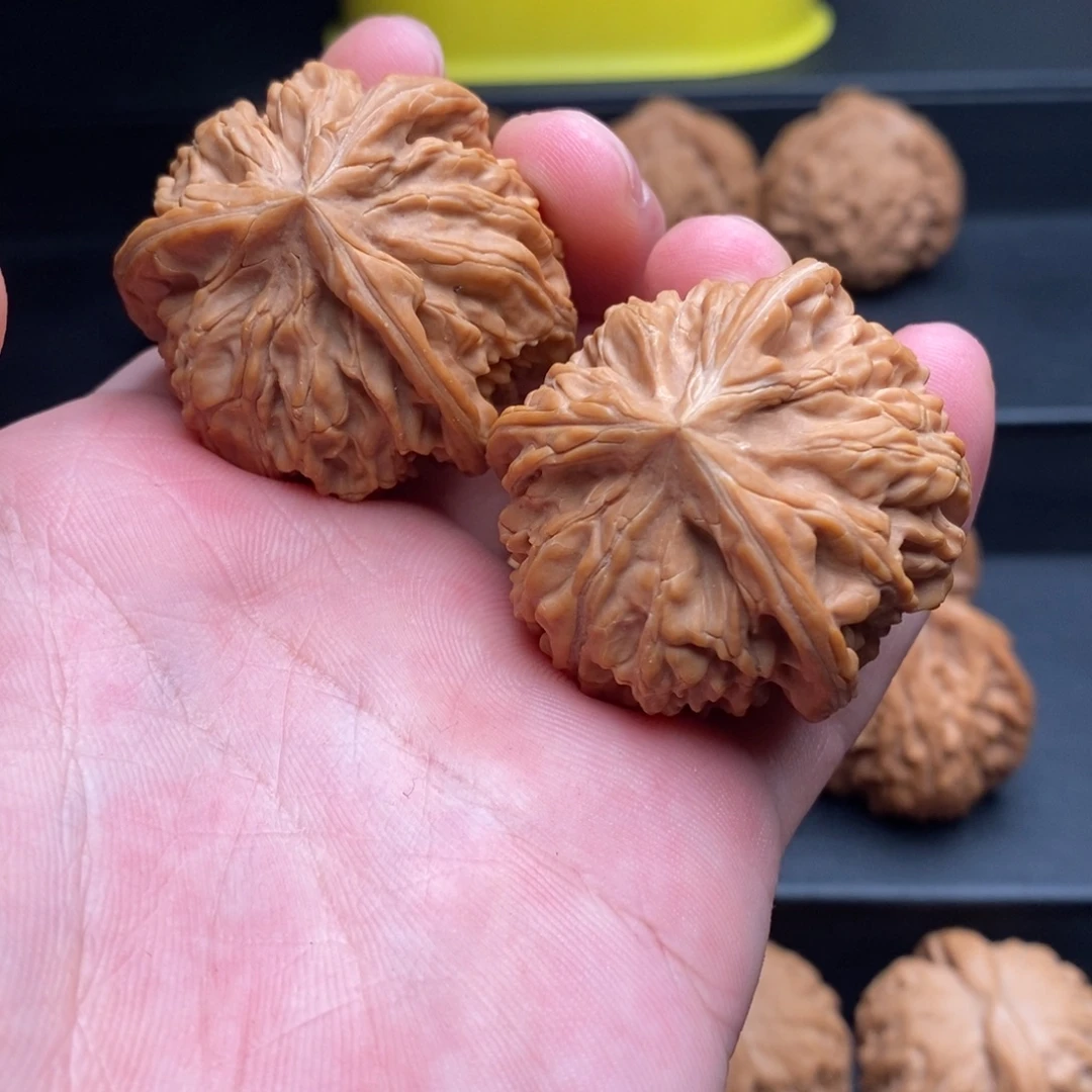 文玩核桃把件40御龙球奔