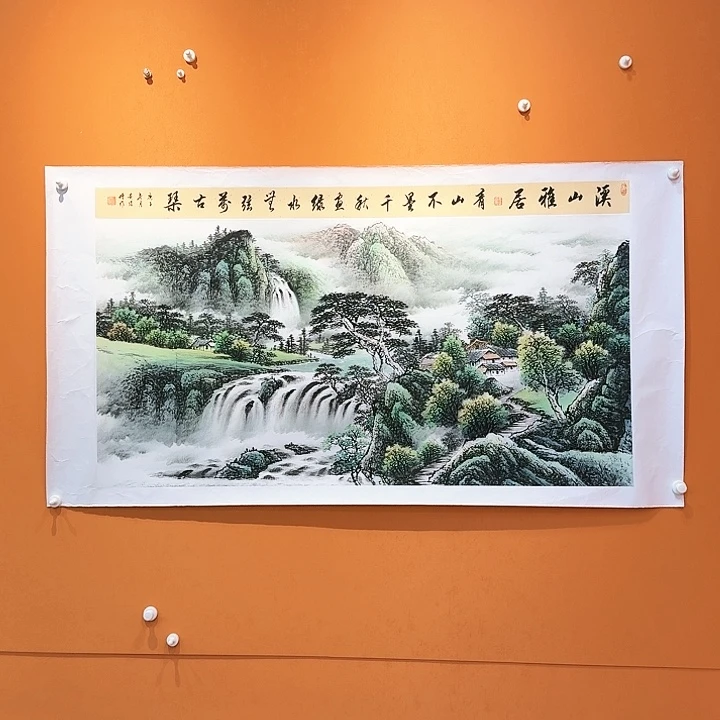 国画书法作品多次参加