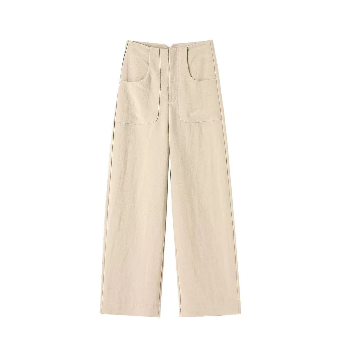 F7-3灰色“纯色“休闲裤