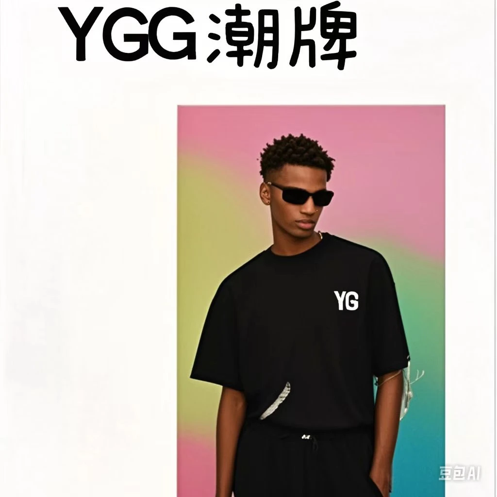 【宇哥专属】潮牌男装男女百搭款纯棉T恤-56009