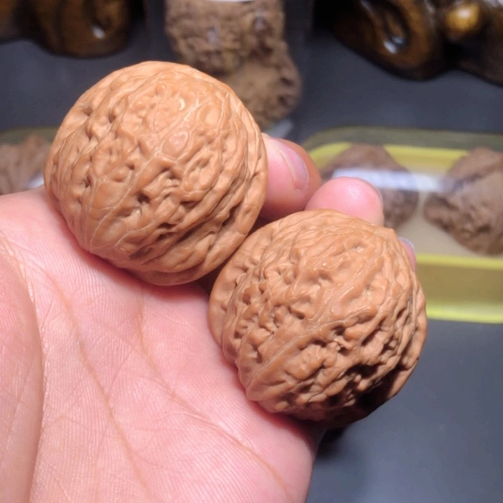 文玩核桃把件37铁锤