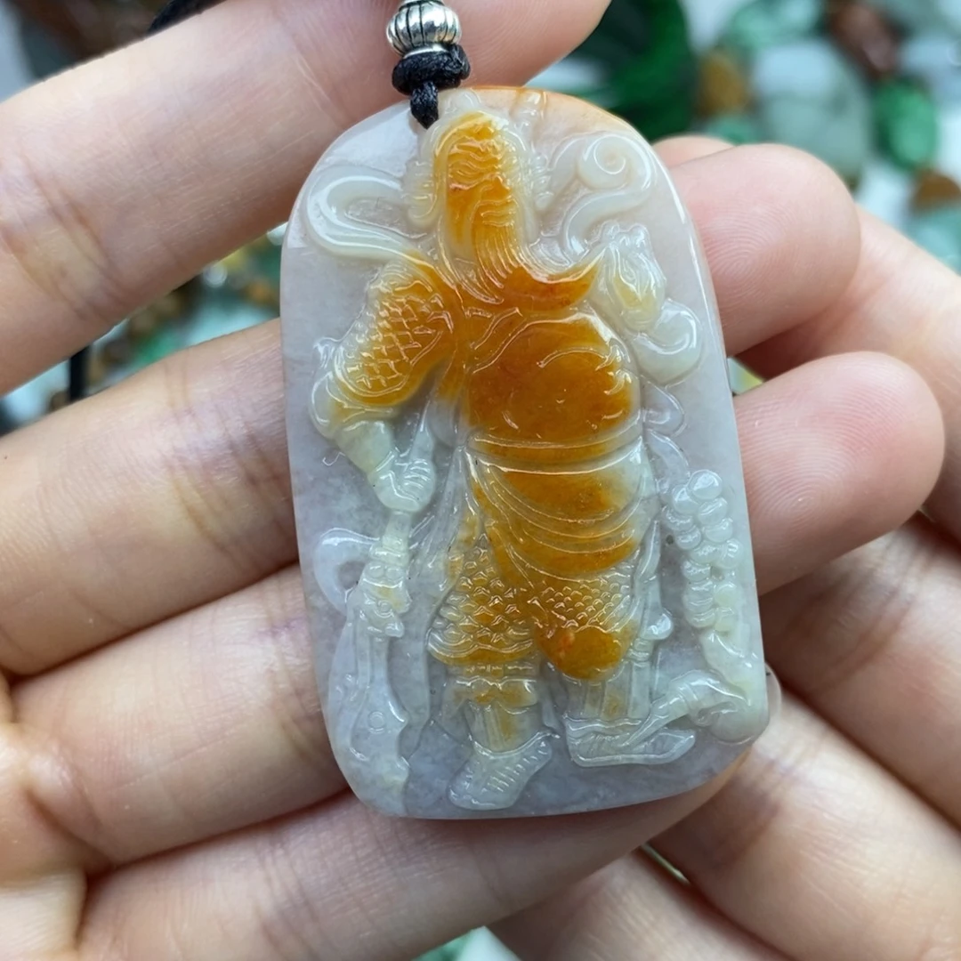 颈饰未镶嵌翡翠吊坠