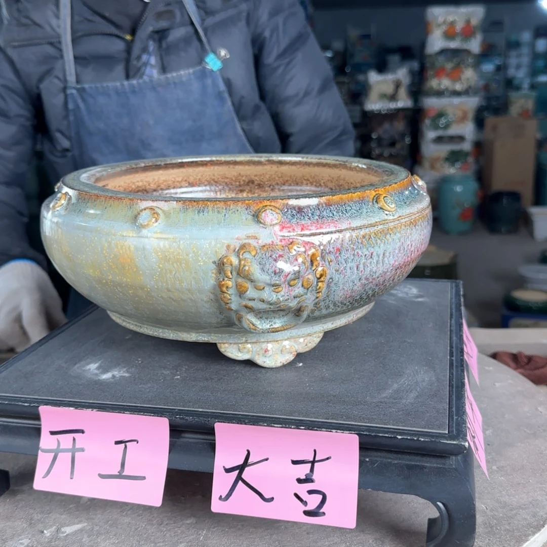 一风堂石湾花盆。