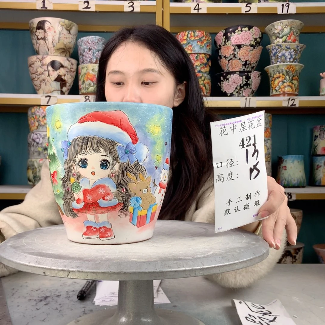 罐景德镇手工瑕疵421