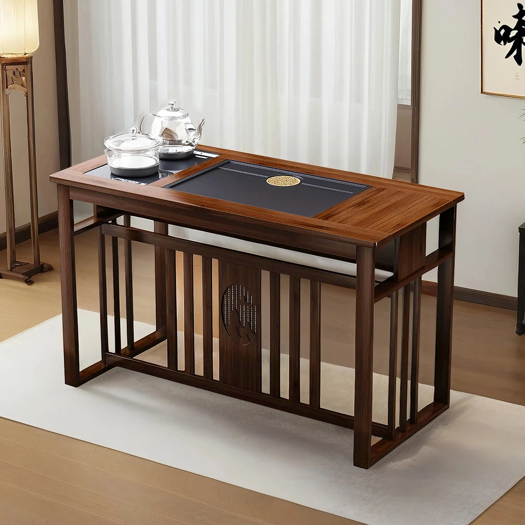 茶桌茶台阳台泡茶家用客厅阳台禅意现代办公室简约中式喝茶桌子