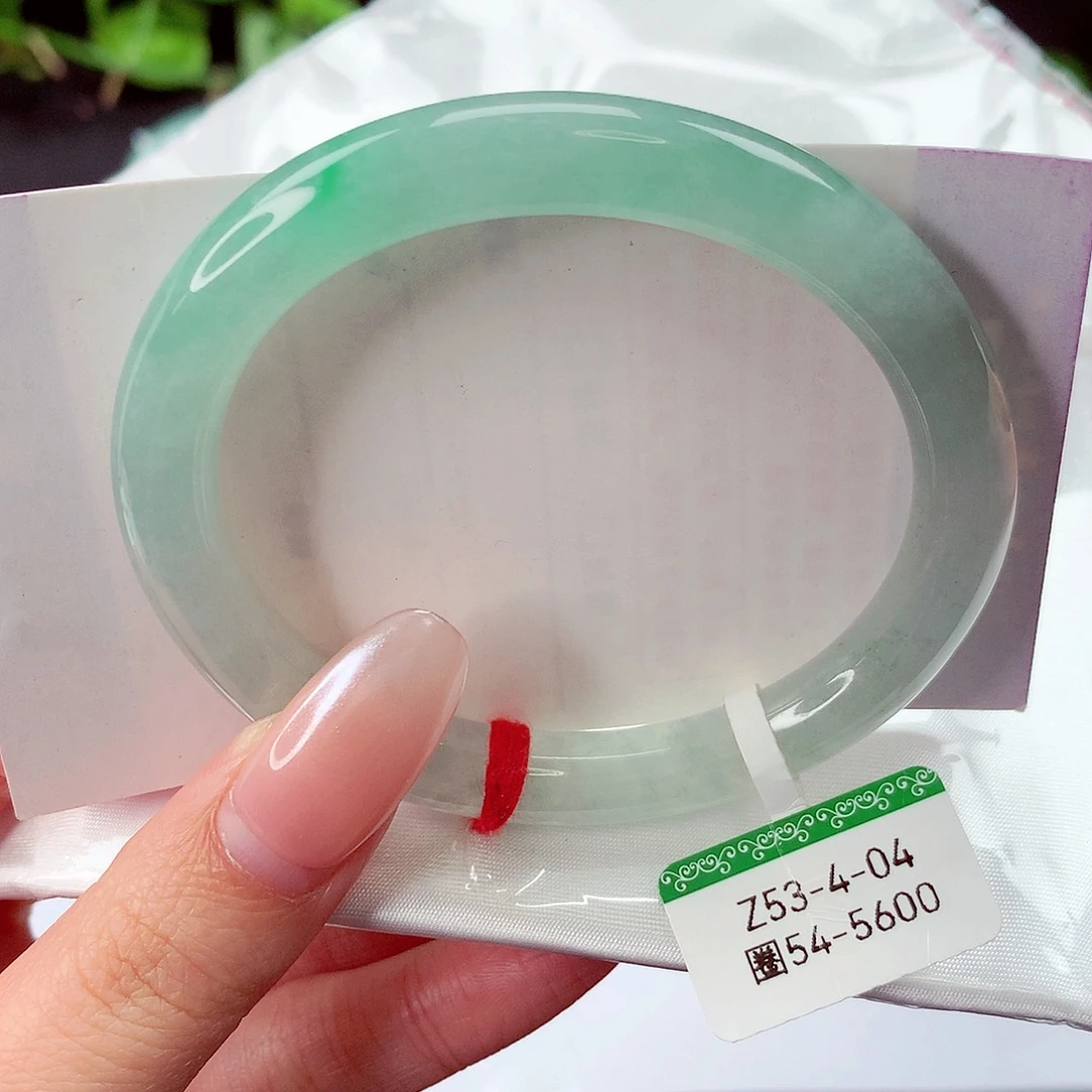 翡翠未镶嵌手镯缅甸天然a货翡翠手镯