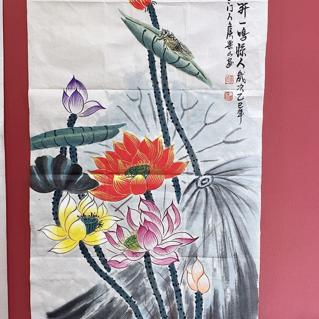 国画大风堂嫡传-侯果山老师作品路