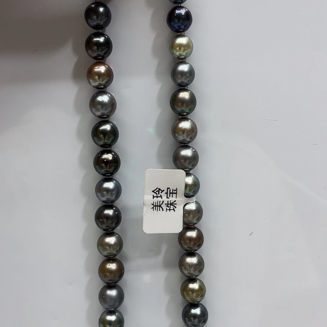 海水珍珠银S925镶嵌颈饰