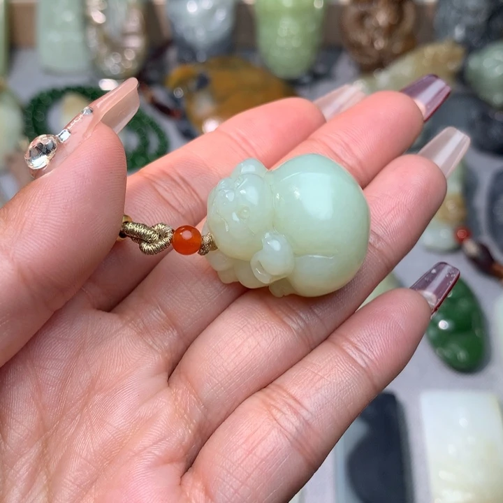 和田玉挂件未镶嵌