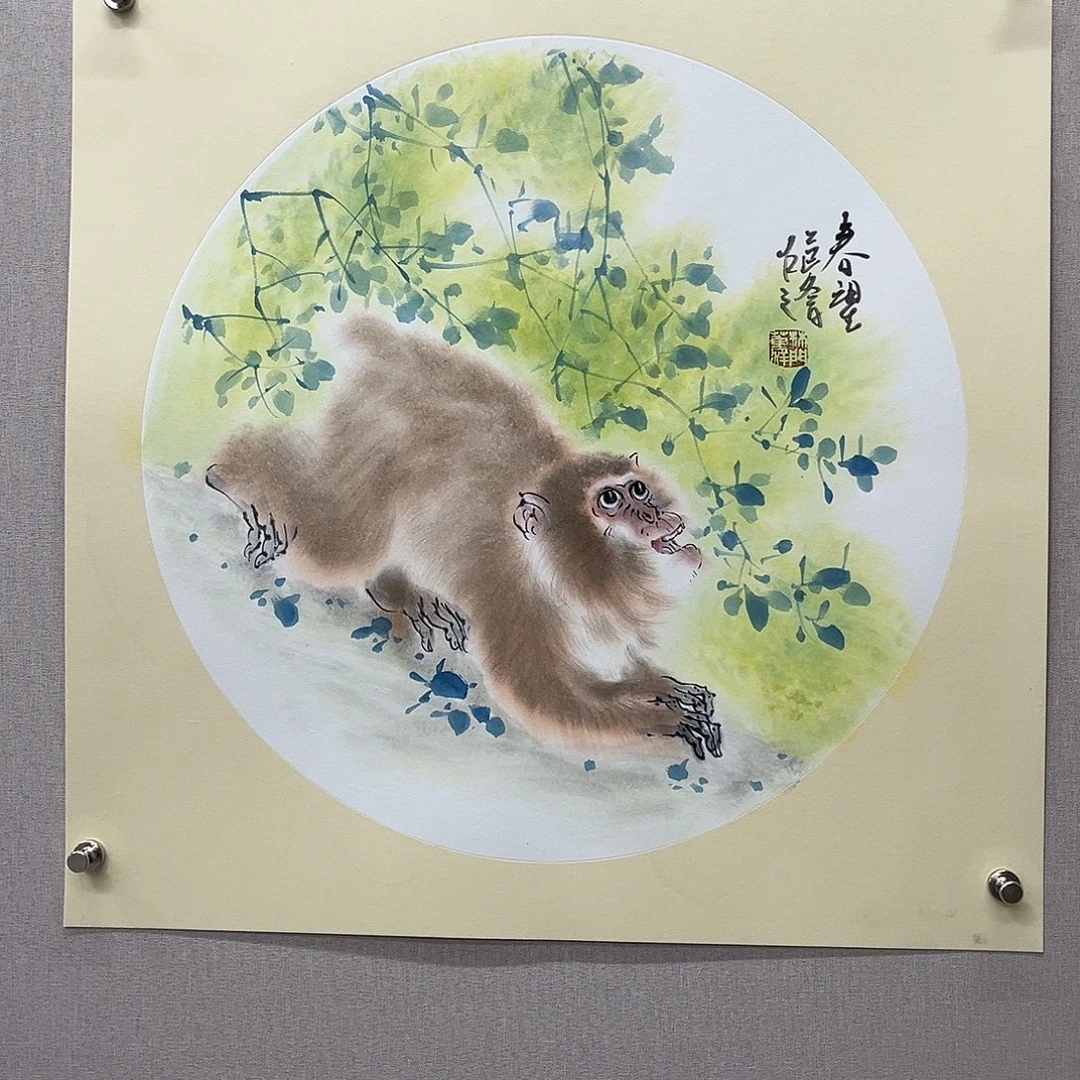 国画艺术家真人手绘艺术家真人手绘