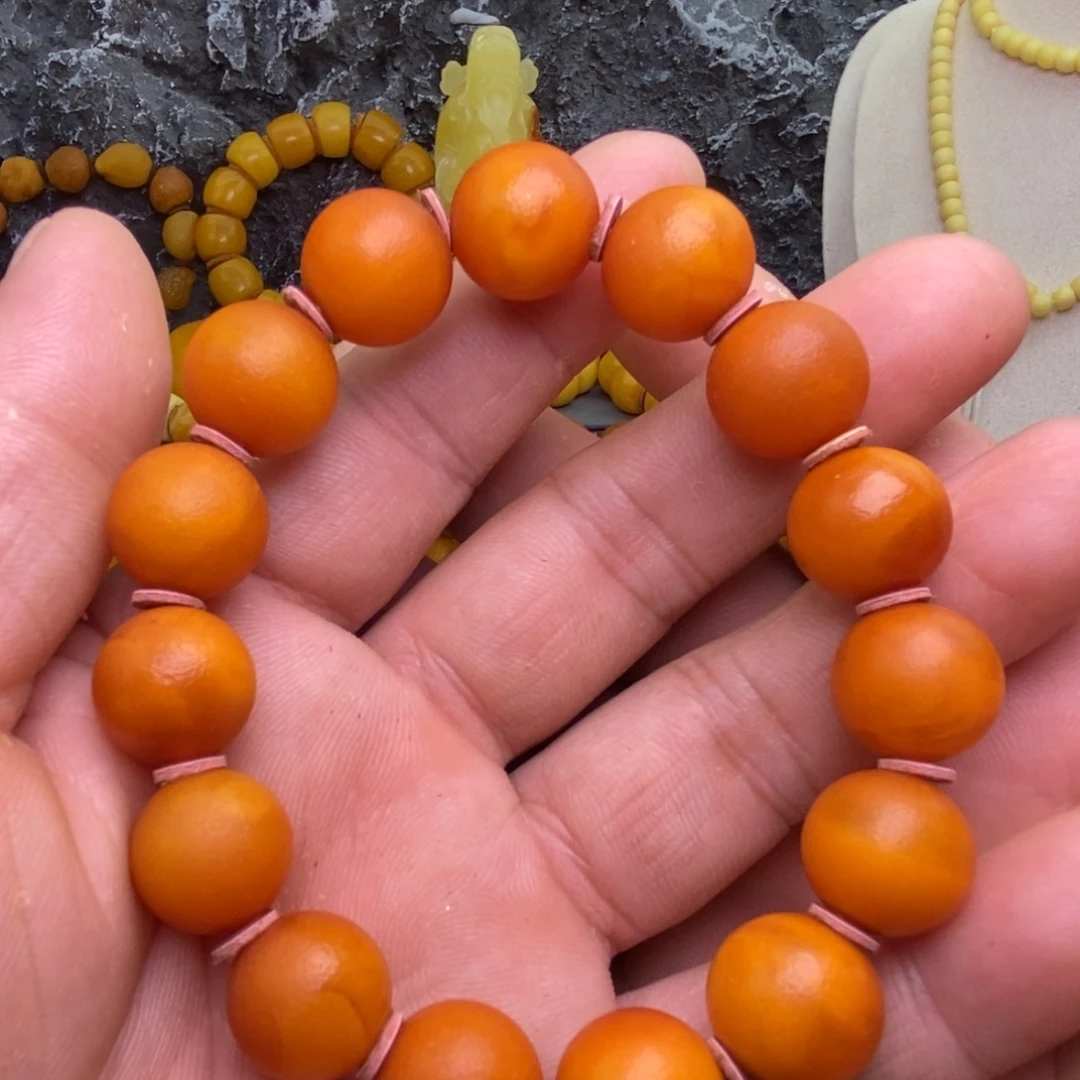 琥珀未镶嵌珠宝奇石