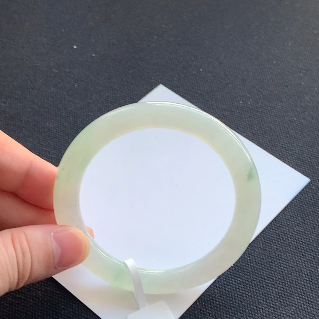 翡翠未镶嵌手镯15号