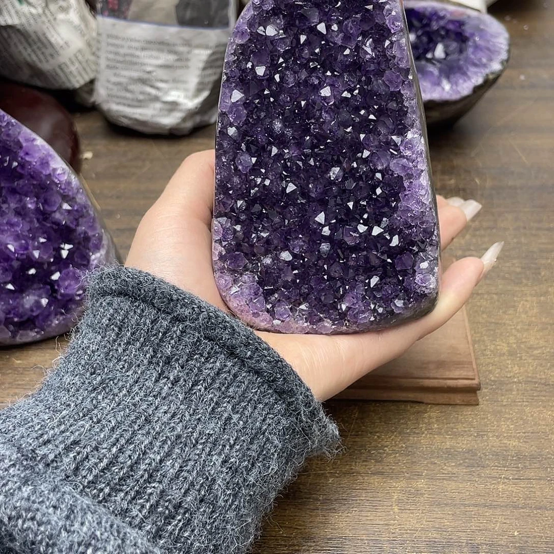 未镶嵌紫晶大型摆件（非配饰）