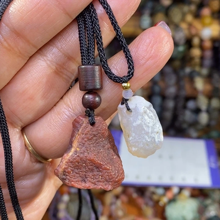 玛瑙/玉髓珠宝半成品未镶嵌指*