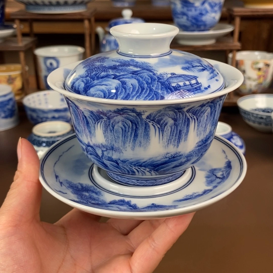杯景德镇陶瓷手工手绘