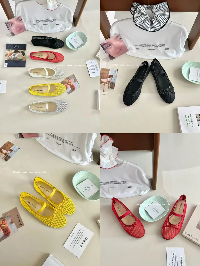 福秒-心头爱的凉爽版-夏季镂空透气渔网鞋（XZBA-111#）爱唯依