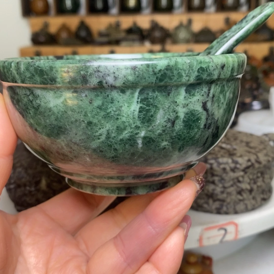 藏玉药王石福利款大碗