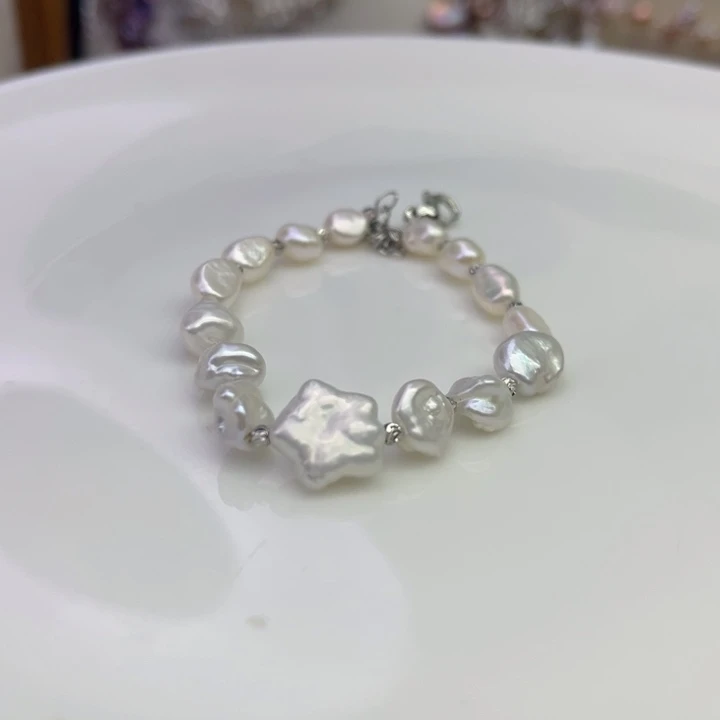 未镶嵌淡水珍珠手绳