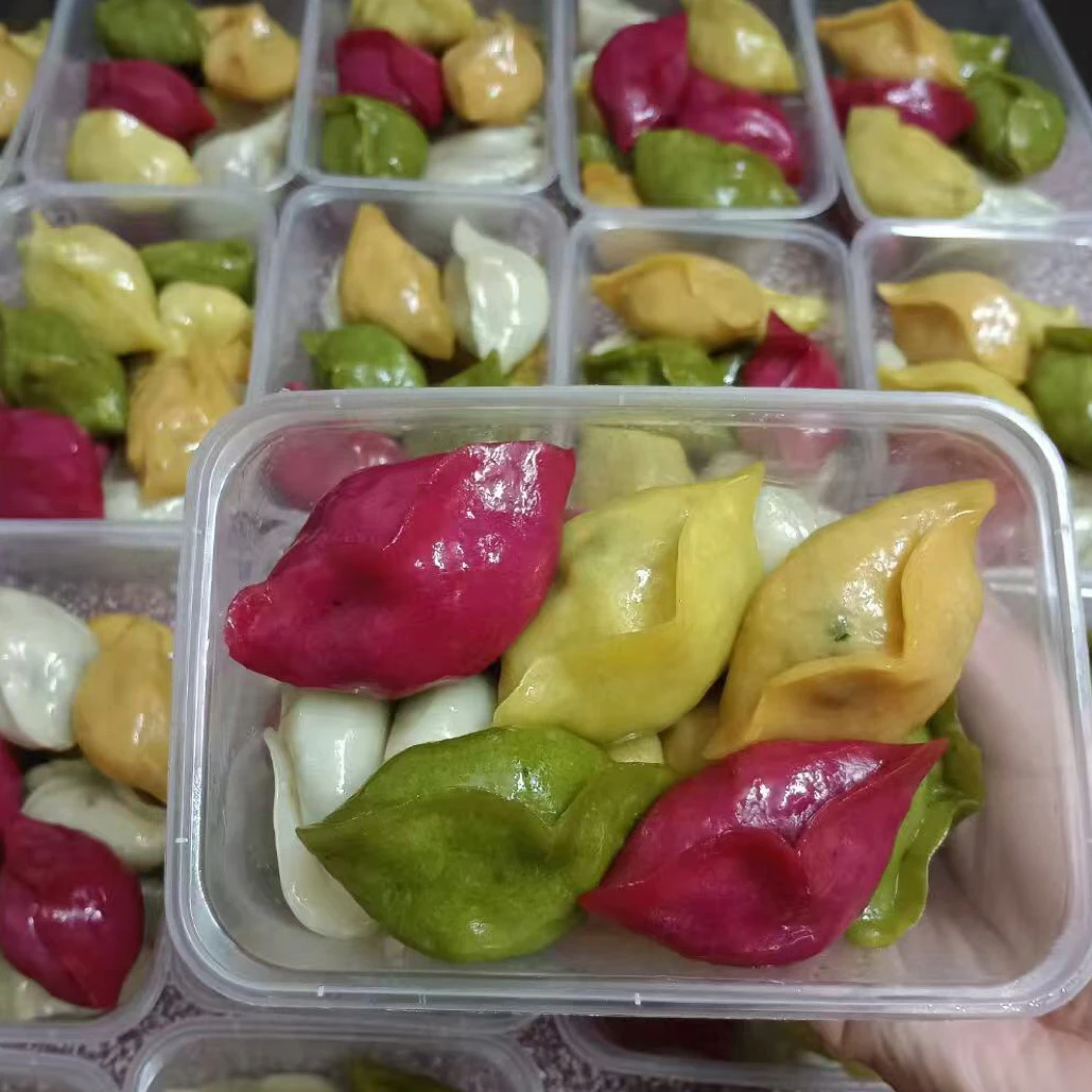 顺丰包邮 潮汕陆丰特产冬至饺子新鲜材料制作口感美味 海鲜制品等