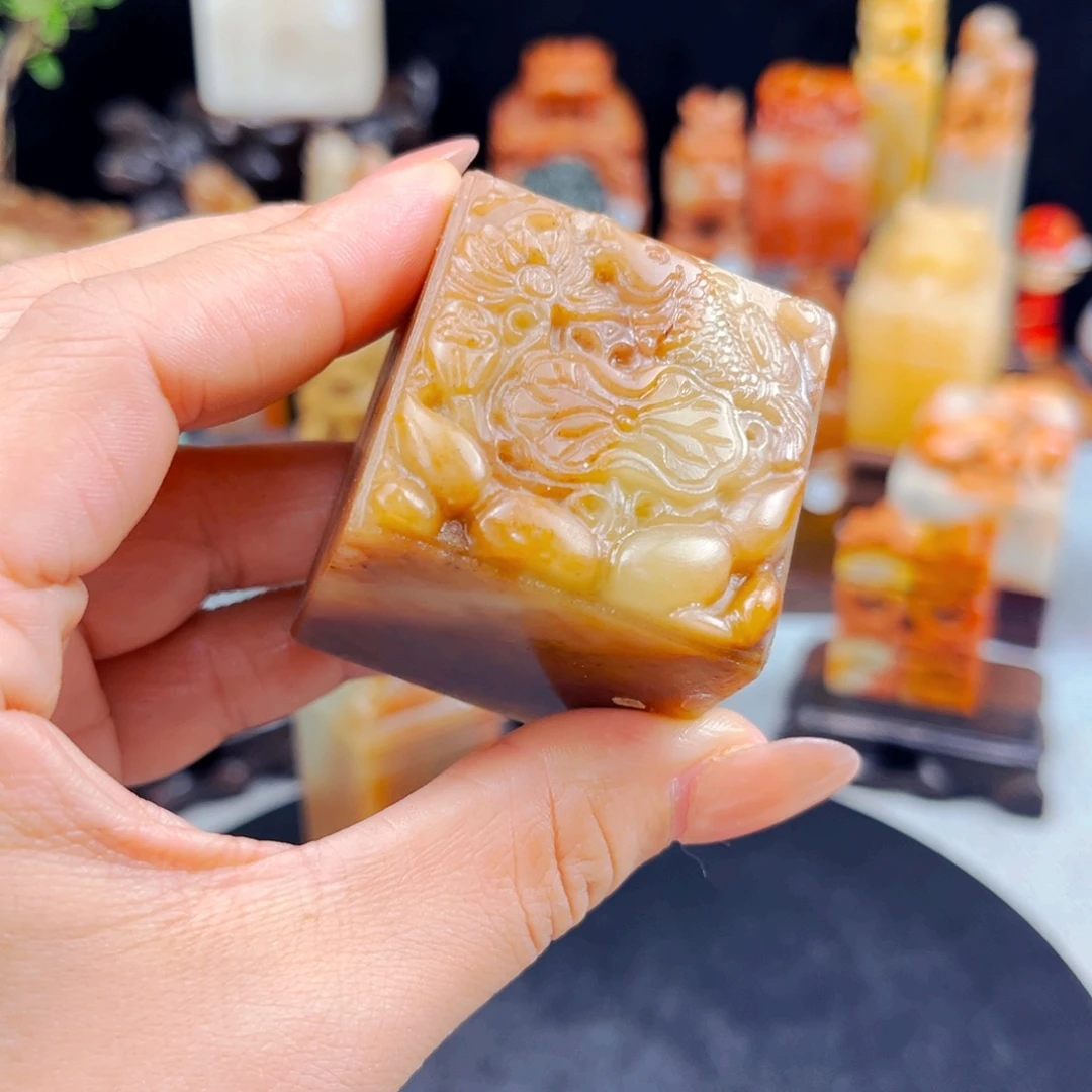 寿山石闪购商品瑕疵料4*4