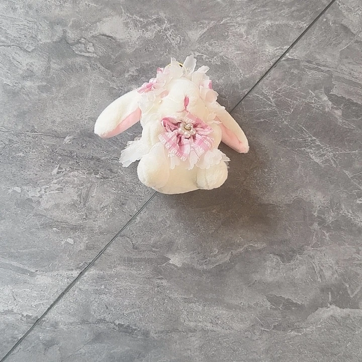 萌****毛绒再加上粉色兔子