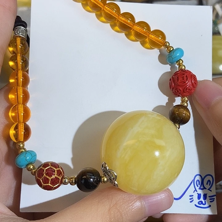 定制琥珀未镶嵌阳**好琥珀蜜蜡