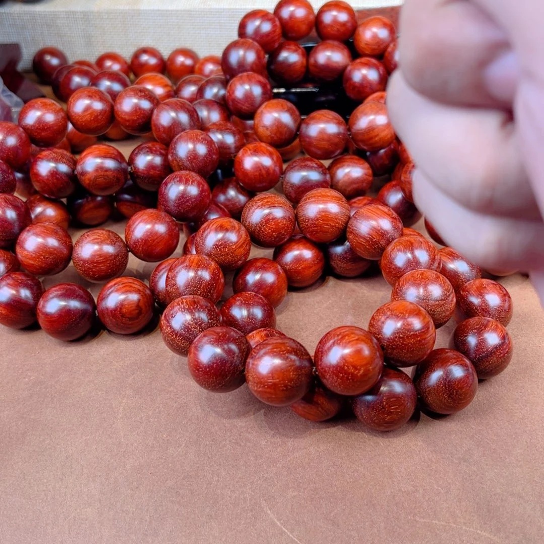 小叶紫檀手串/手链2.0原汁原味鳞底帝王泥