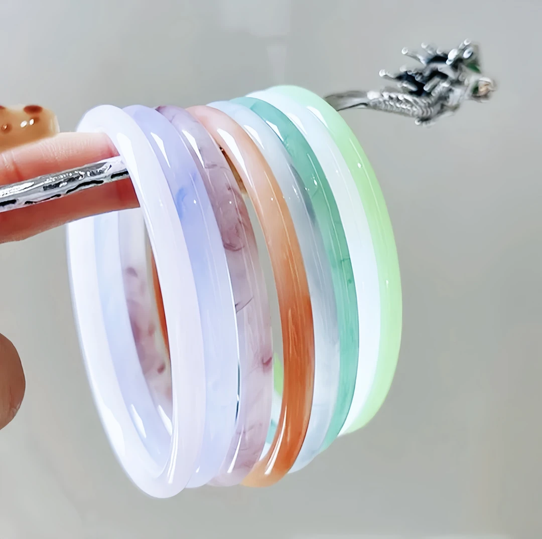 【叮当镯】琉璃diy素圈手镯纯手工手作