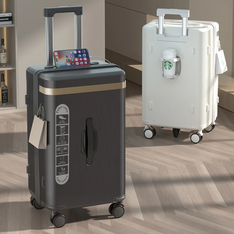 五轮行李箱新款三七开耐用超大容量男女旅行拉杆静音万向轮密码箱