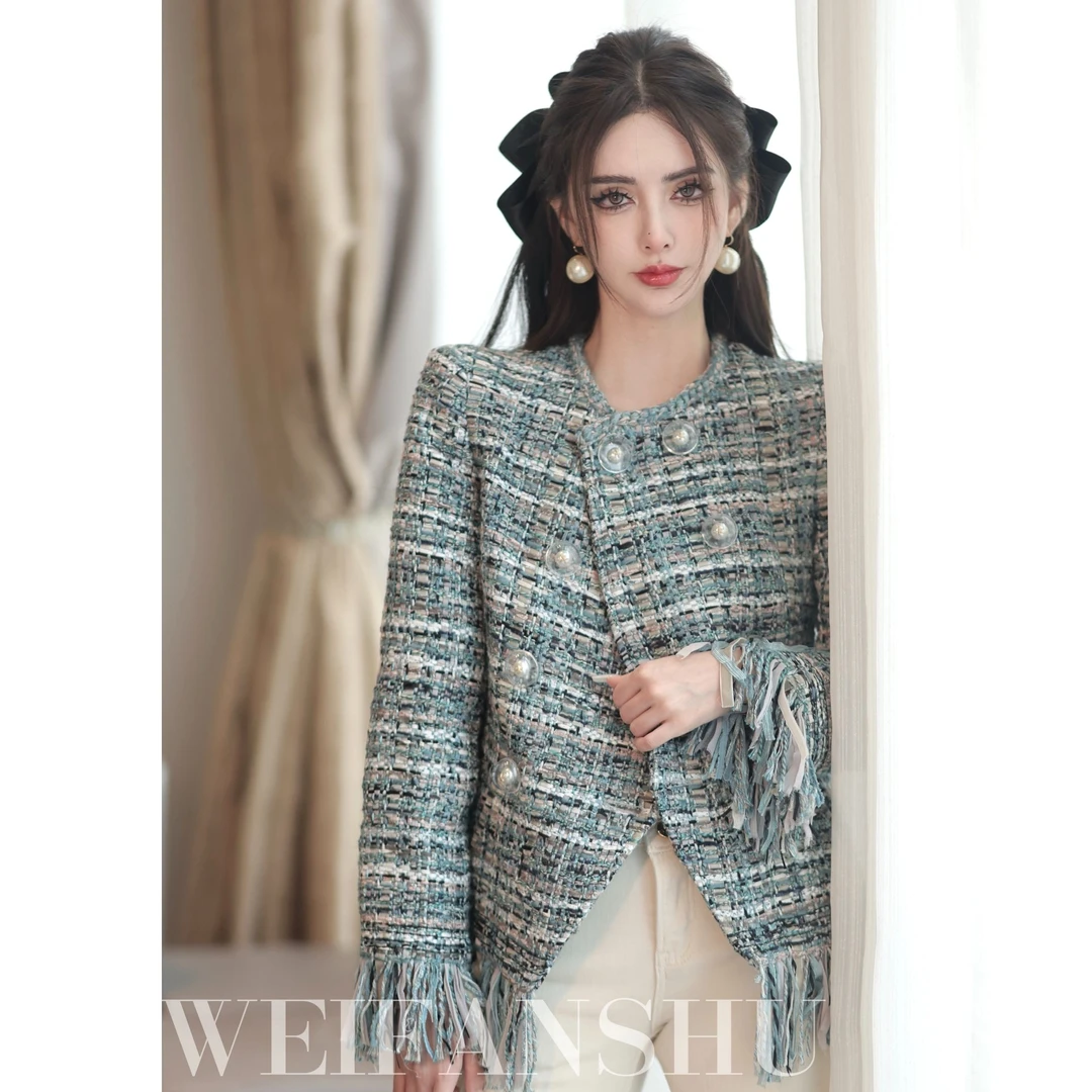 WEIFANSHU/魏凡舒【重返大都会】限定小香风外套