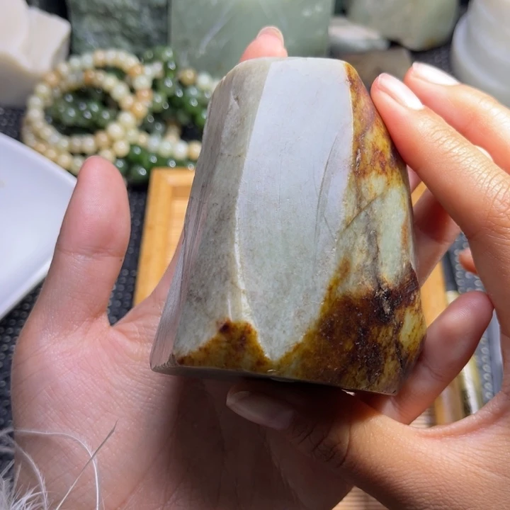 未镶嵌和田玉珠宝半成品19