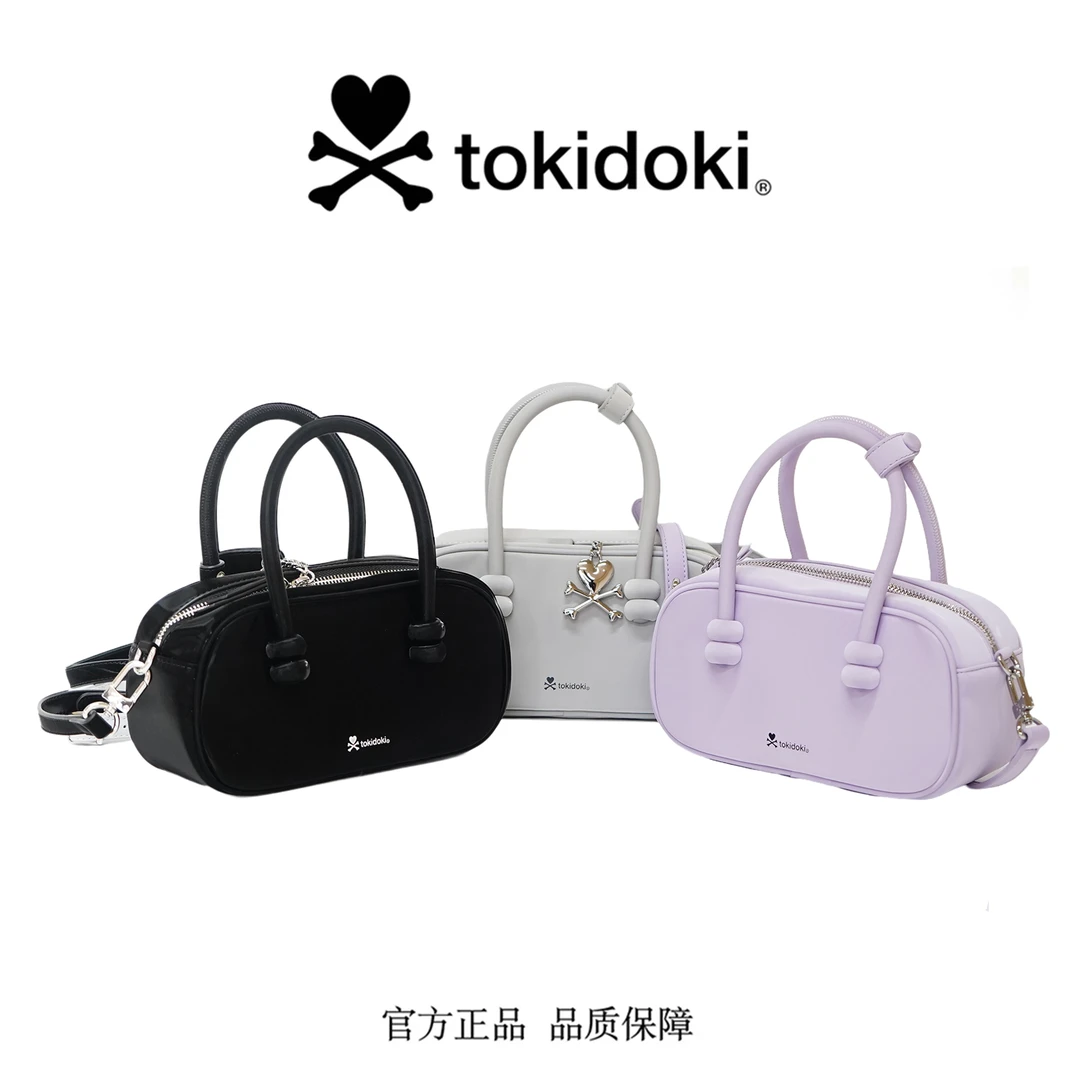 意大利品牌-【tokidoki独角兽】-白月光-人鱼姬款保龄球手提包
