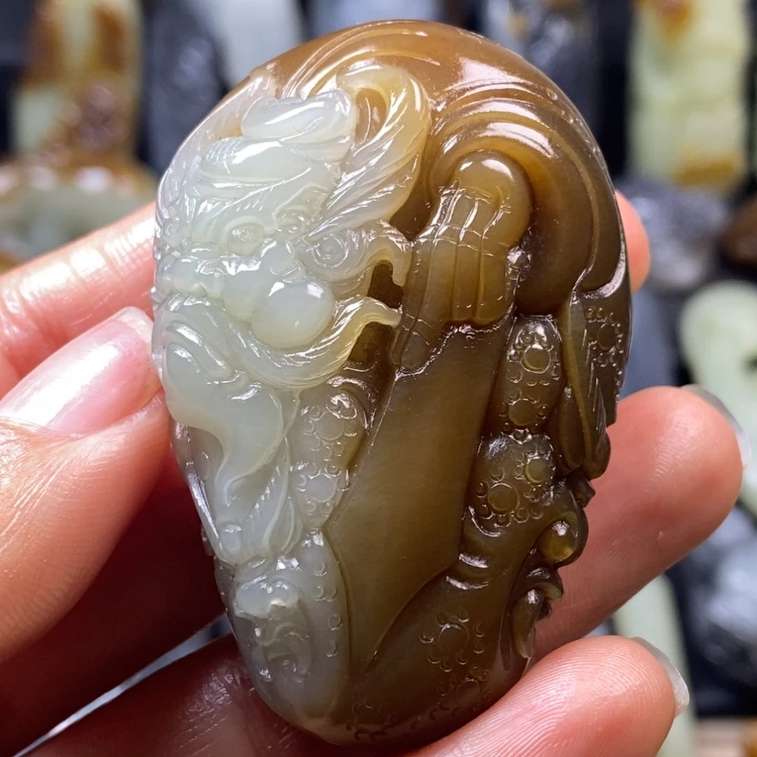 未镶嵌和田玉挂件