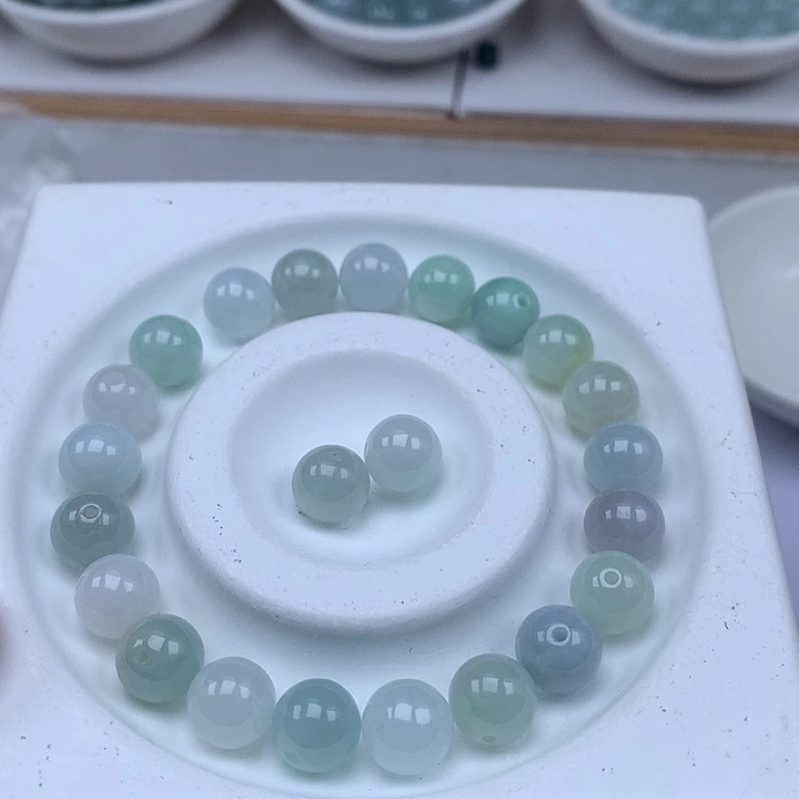 翡翠散珠翡翠卡9.5