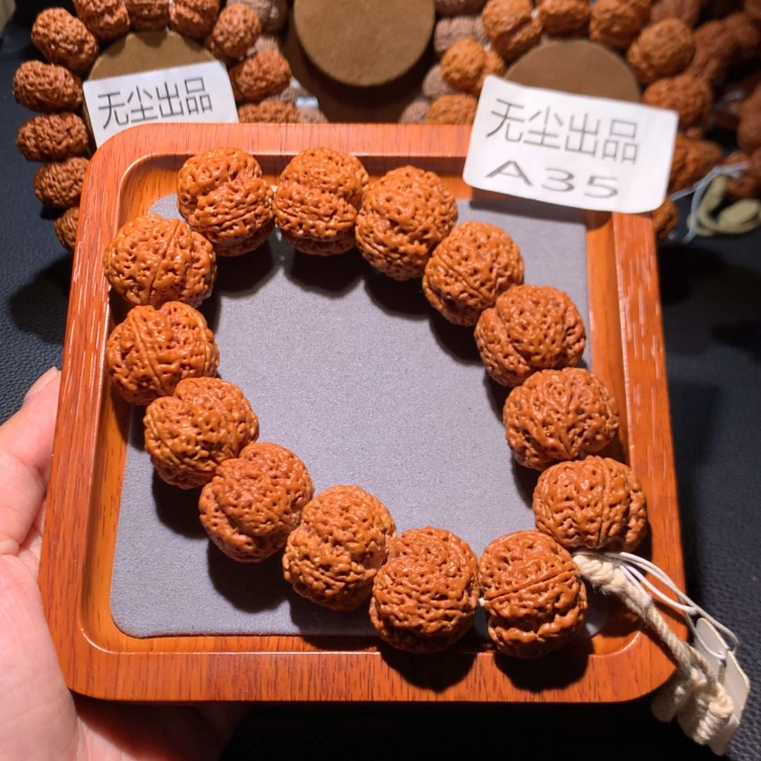 金刚菩提手串26满肉闷墩定制