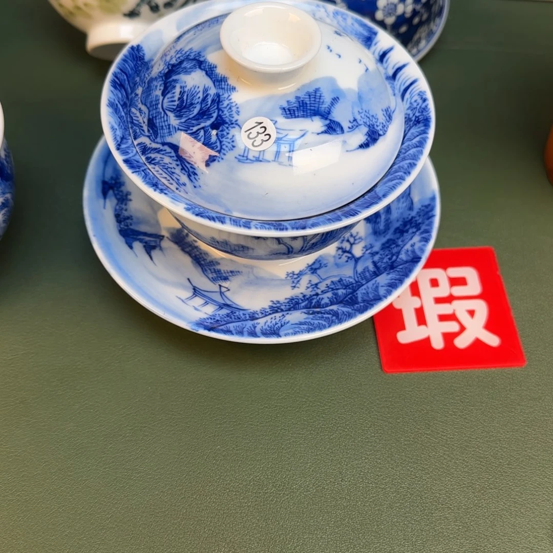 彦祖纯手工手绘茶具133