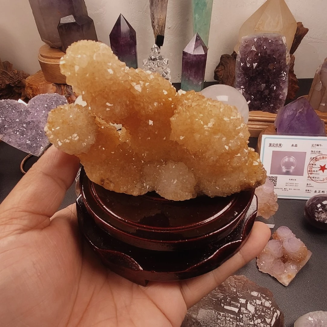 水晶珠宝半成品未镶嵌