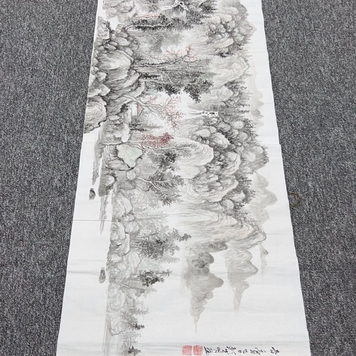 国画纯手绘细化作品欣赏