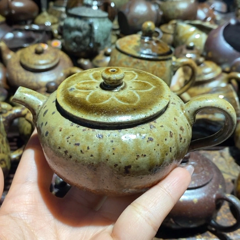 【闪购商品】茶壶紫砂满**河福利金丝壶