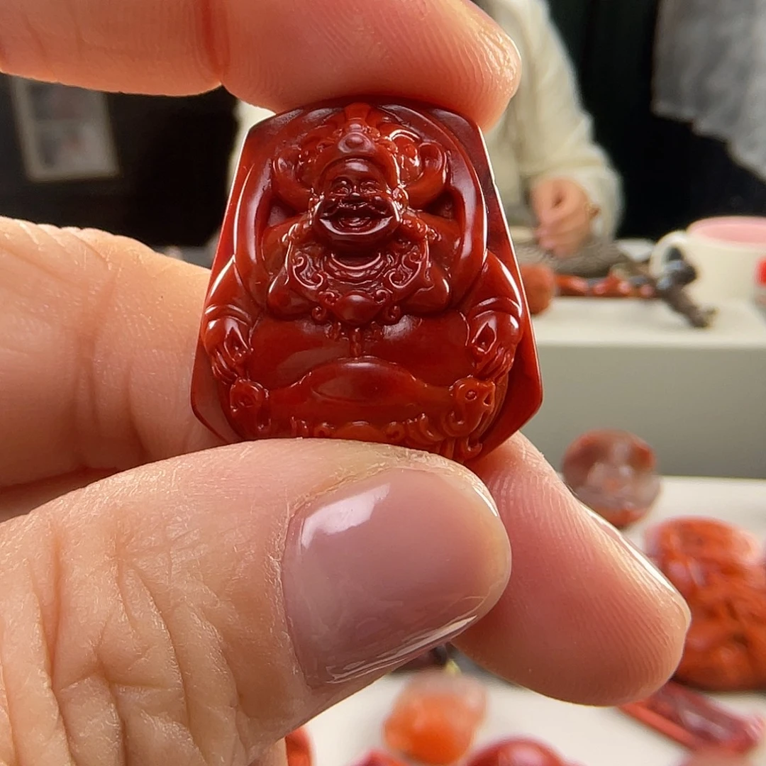 南红玛瑙未镶嵌南红吊坠