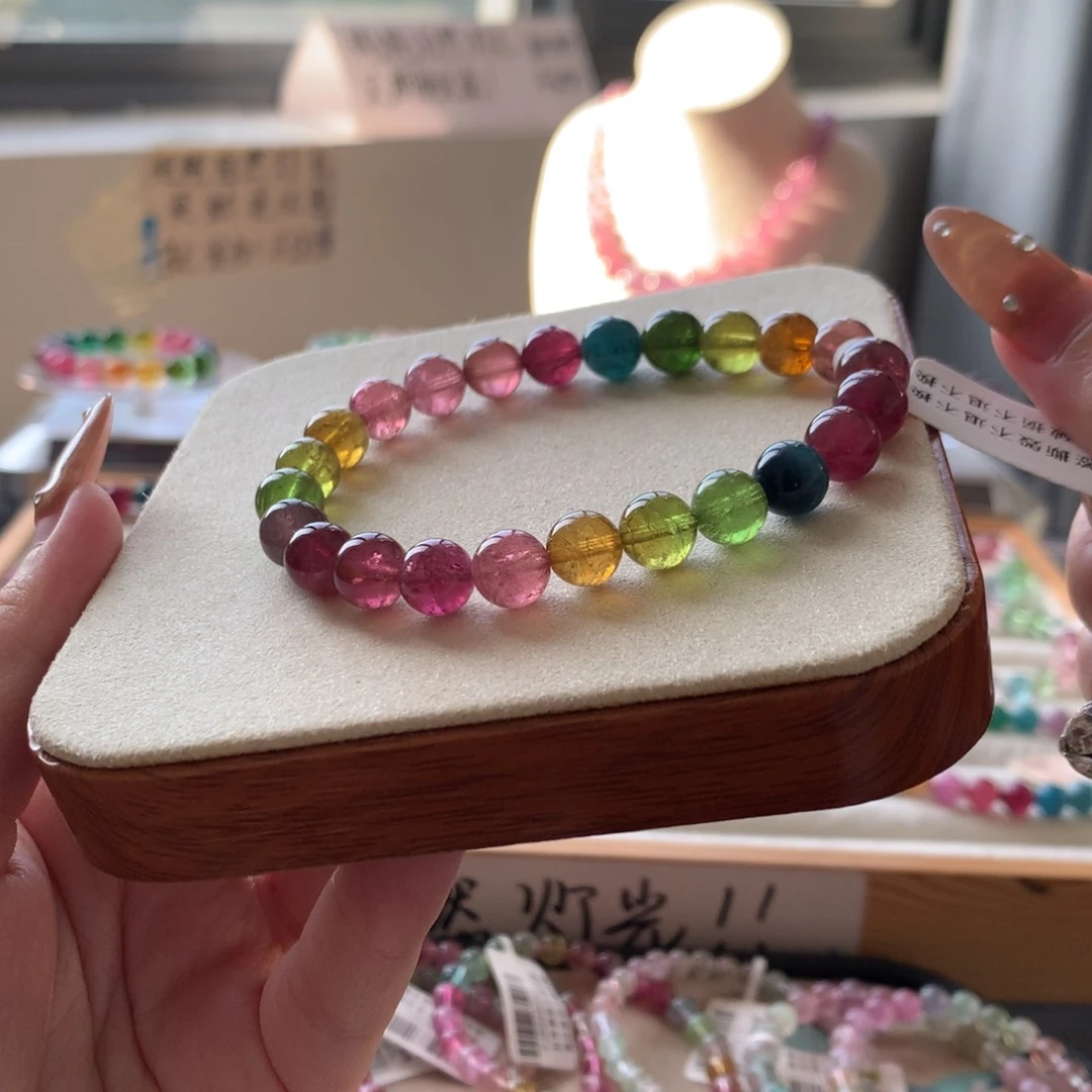 未镶嵌手链碧玺碧玺